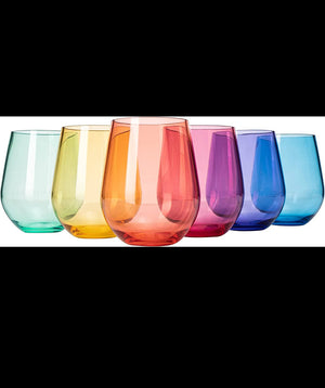 Steamless Acrylic Wine Glasses