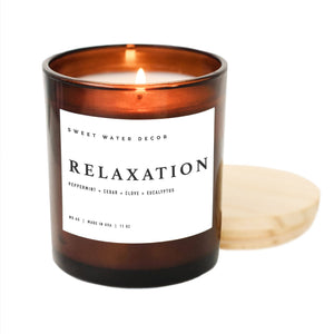 Relaxation 11 oz Soy Candle - Home Decor & Gifts